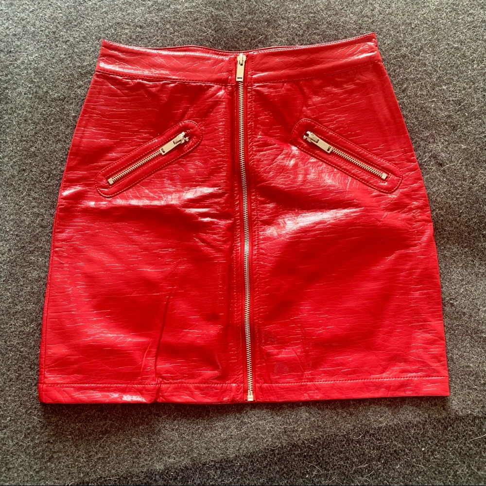 [NWOT] Zipper Front Skirt